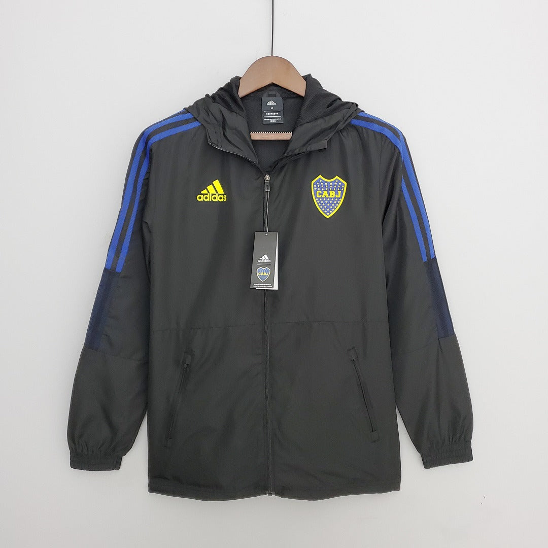 Coupe vent 2022 Boca Juniors Noir