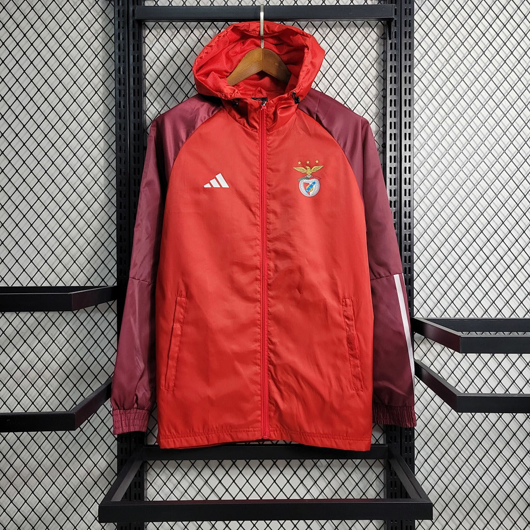 Coupe vent 23 24 Benfica Rouge