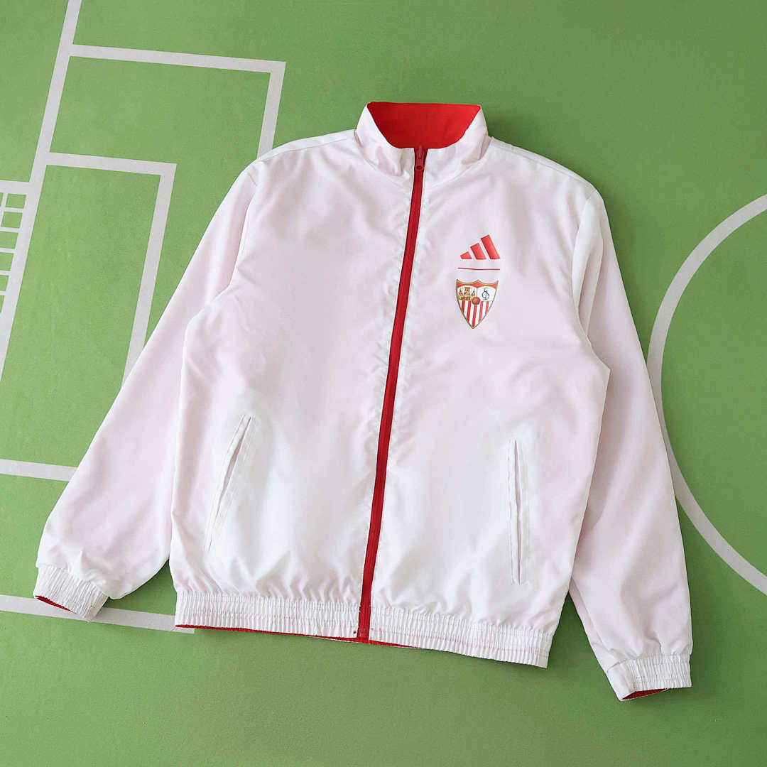 Coupe vent 2526 Saison Sevilla FC Wear on both sides