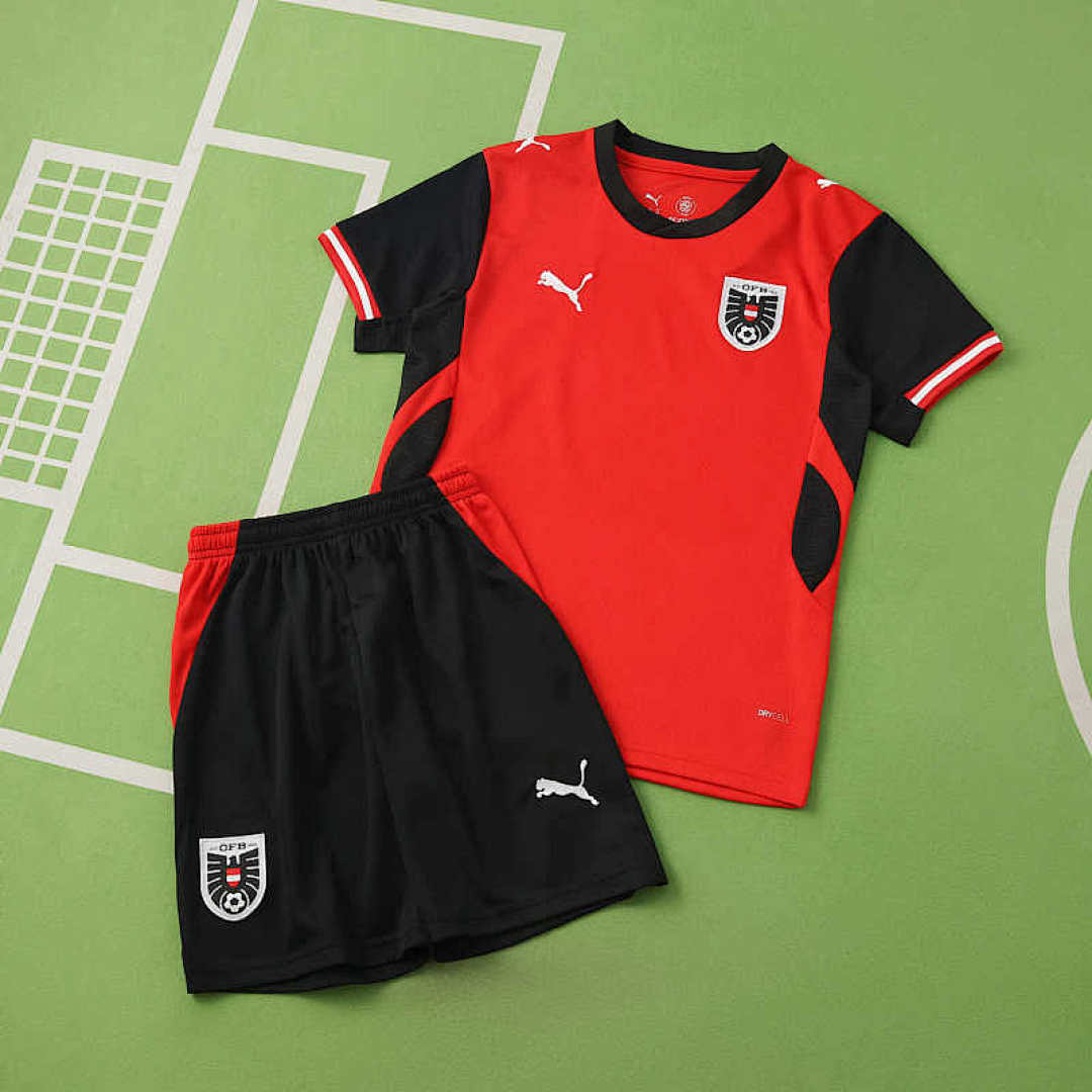 Ensemble Domicile 2026 FIFA World Cup Autriche Enfant