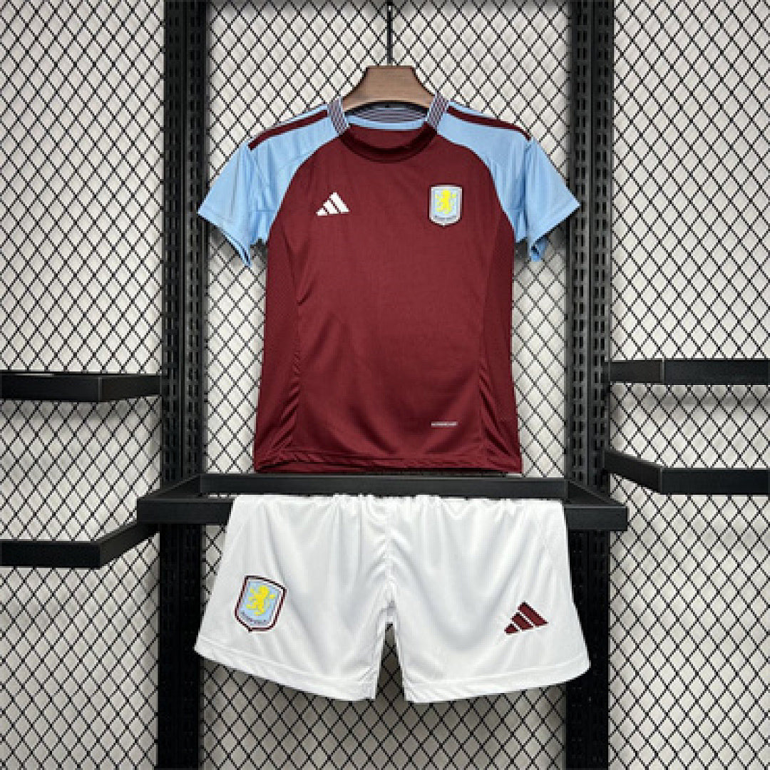 Ensemble Domicile Aston Villa 2024/25 Enfant
