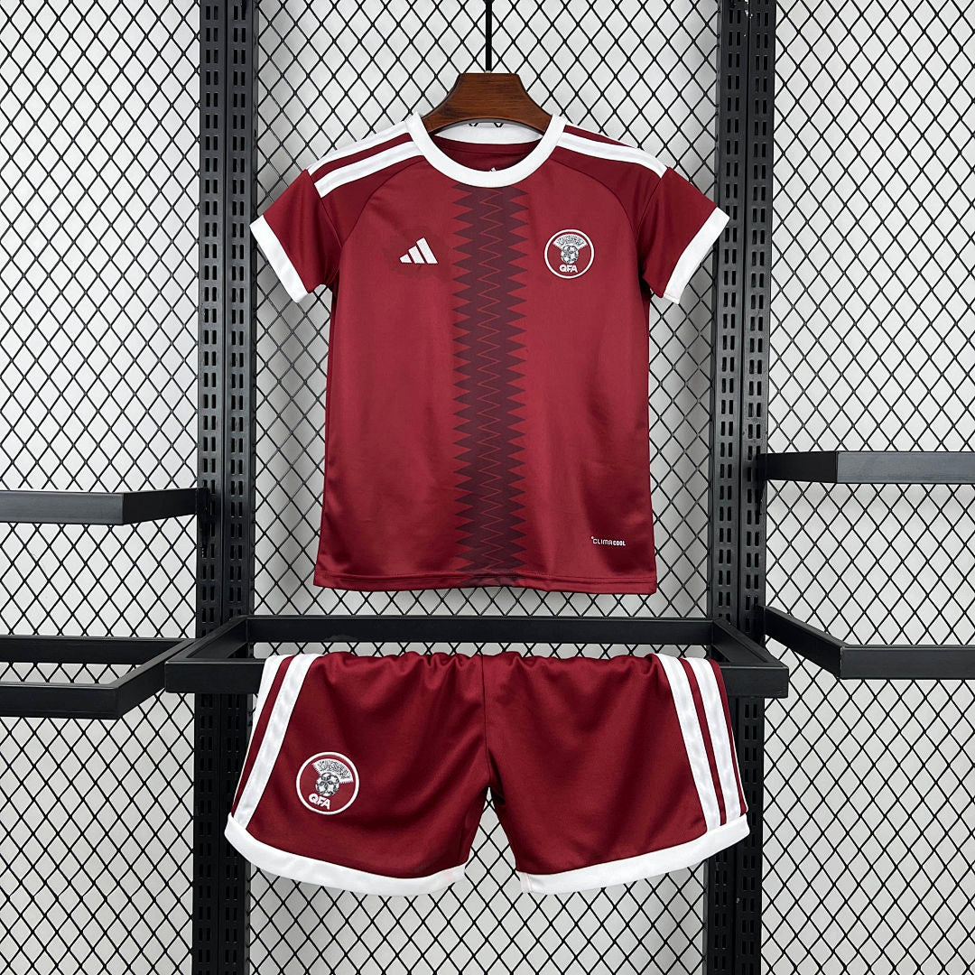 Ensemble Domicile Enfant Qatar 2026 World Cup