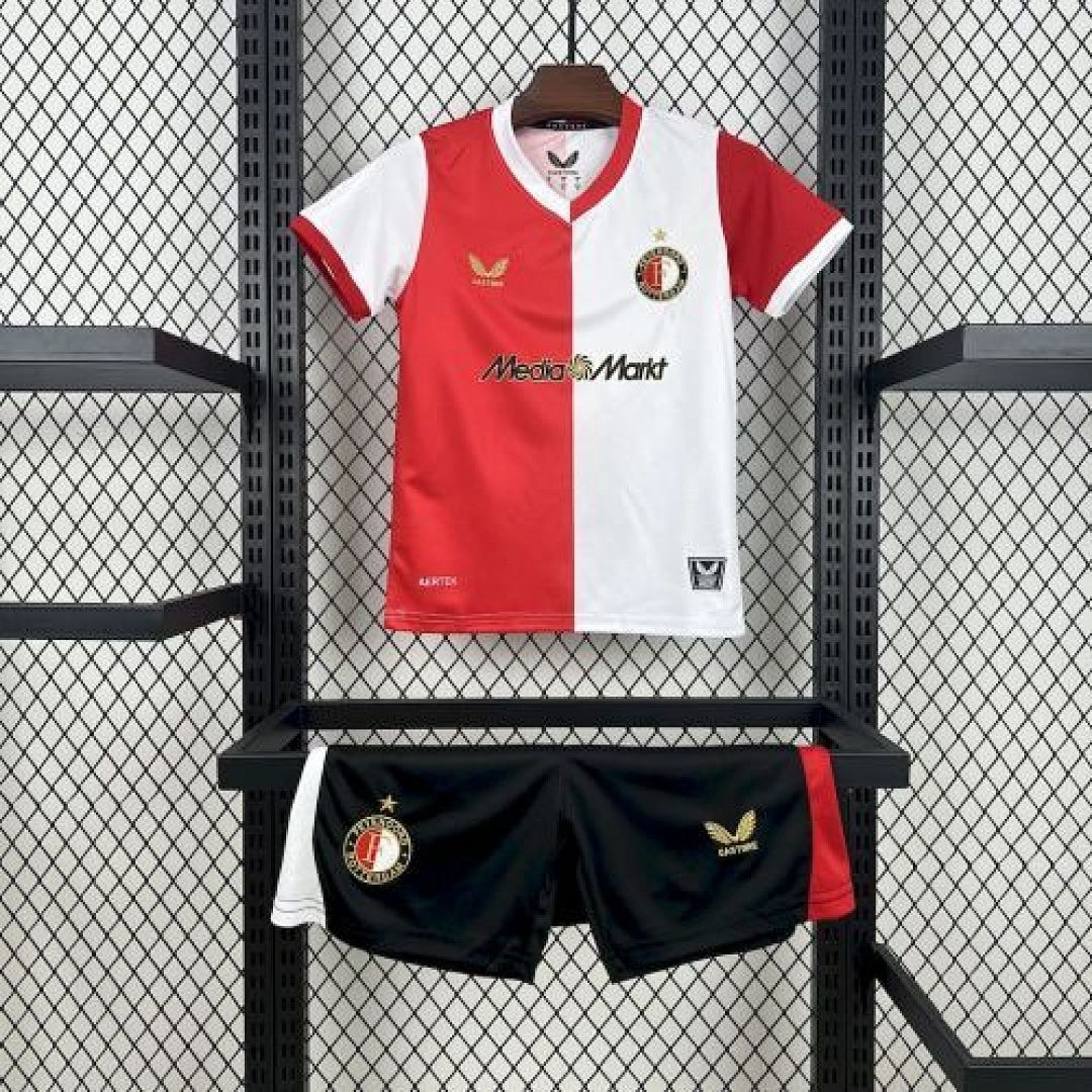 Ensemble Domicile Feyenoord Rotterdam 2025/26 Enfant