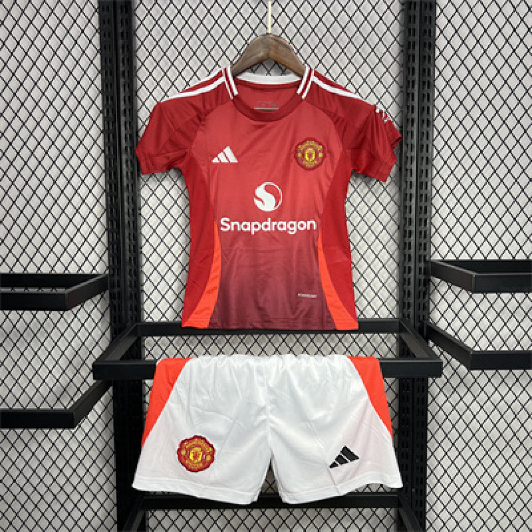 Ensemble Domicile Manchester United 2024/25 Enfant