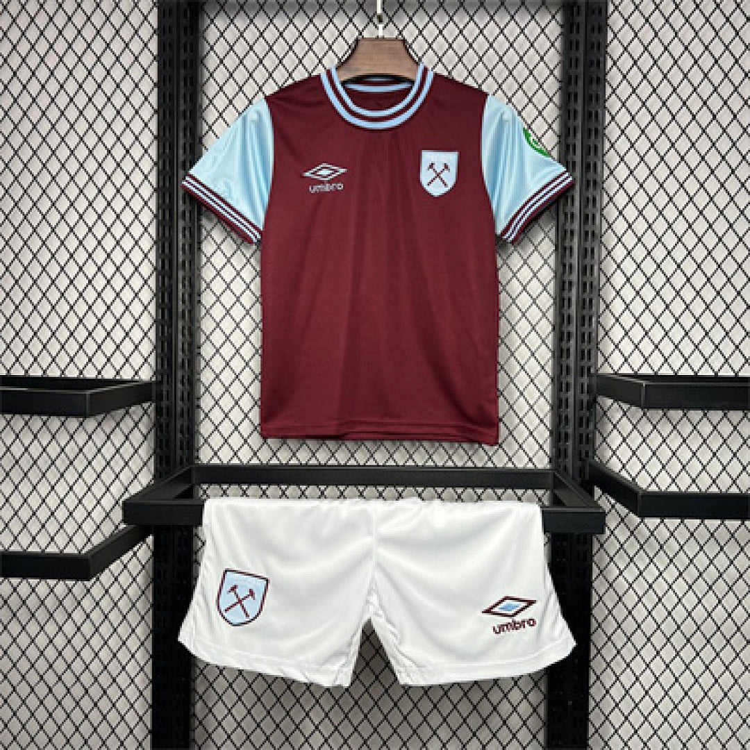 Ensemble Domicile West Ham United 2024/25 Enfant
