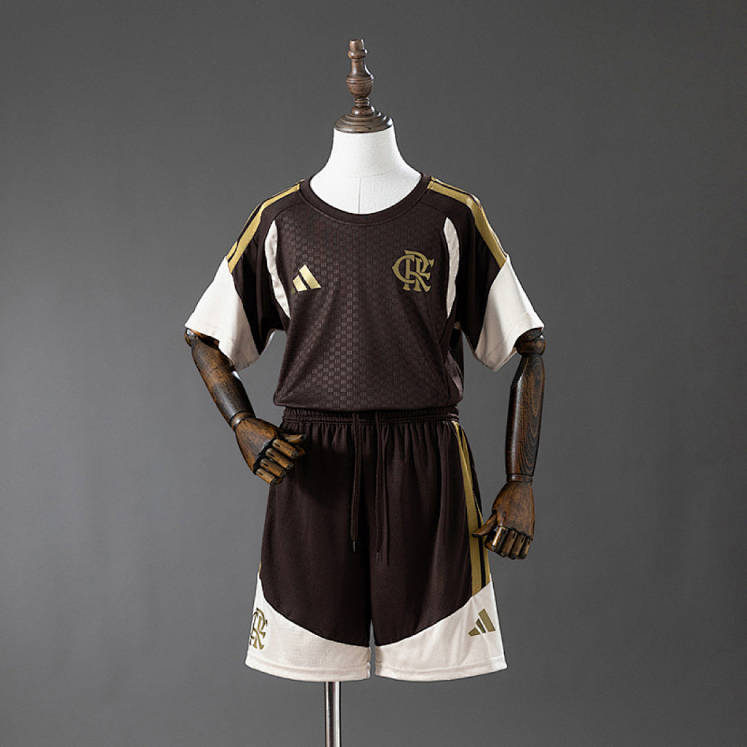 Ensemble Entraînement Flamengo 26/27 Enfant Beige