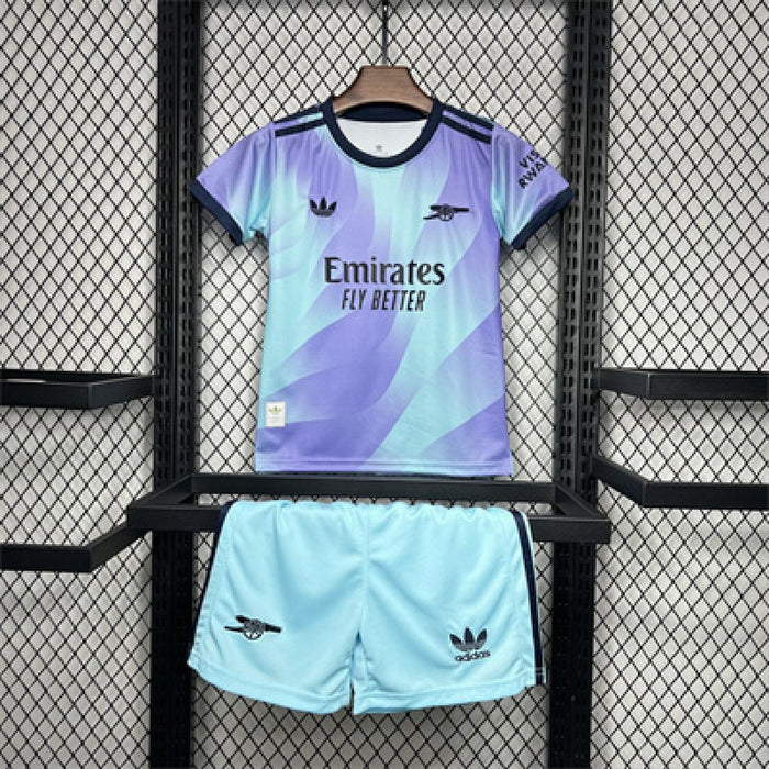 Ensemble Extérieur Third Arsenal 2024/25 Enfant
