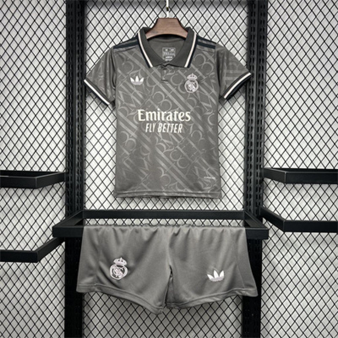 Ensemble Extérieur Third Real Madrid 2024/25 Enfant