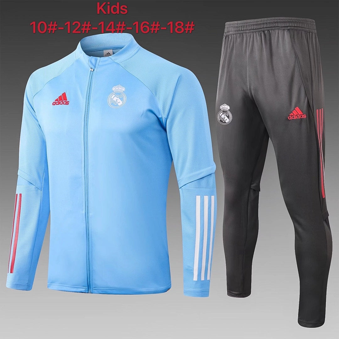 Maillot 2021 changla Real Madrid light Bleu children's wear