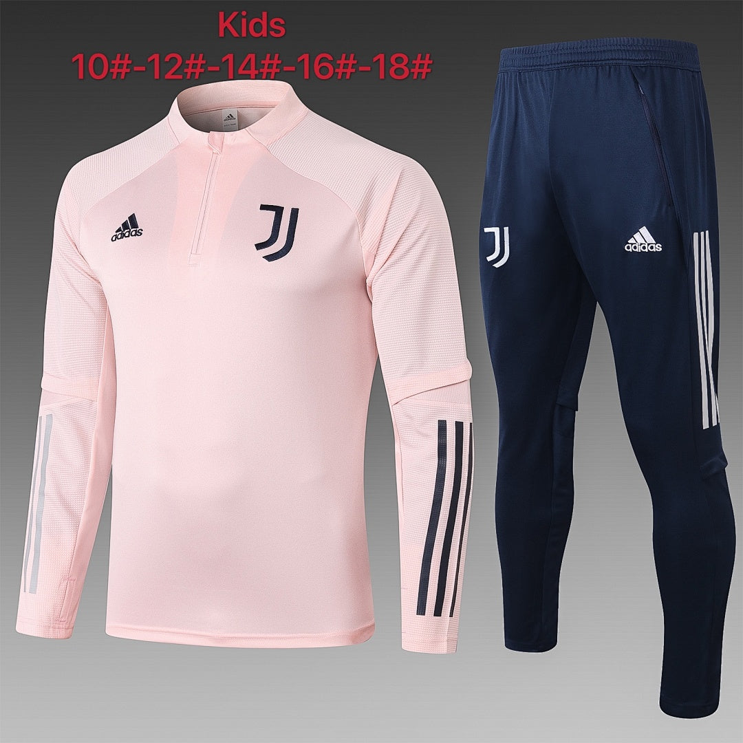 Maillot 2021 half pull Juve Rose children's wear