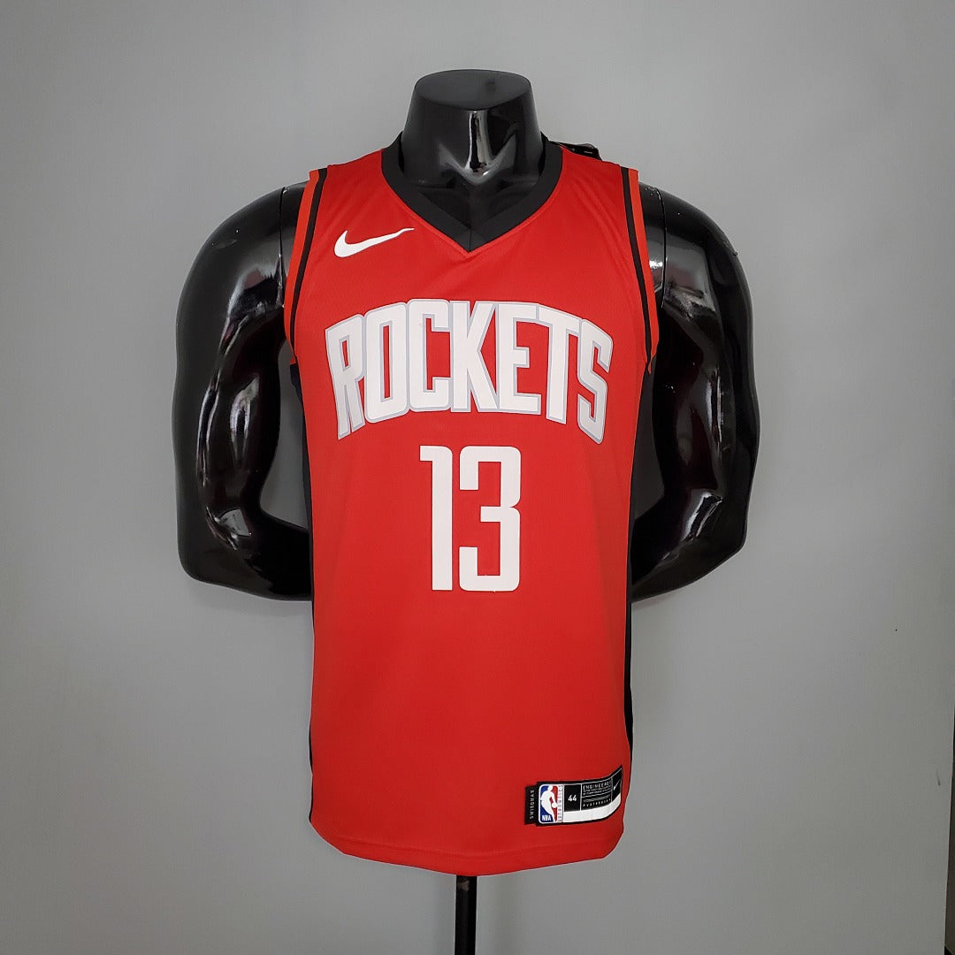 Maillot 2021 HARDEN#13 Rockets Rouge NBA