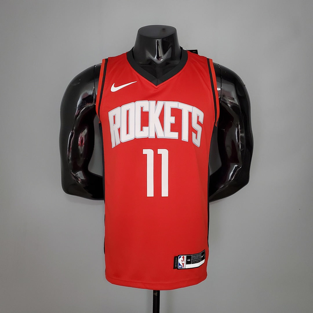 Maillot 2021 YAO#11 Rockets Rouge NBA