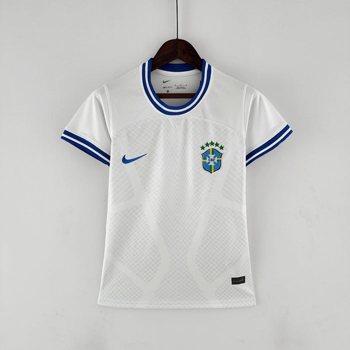 Maillot 2022 Femme Brésil Concept Blanc