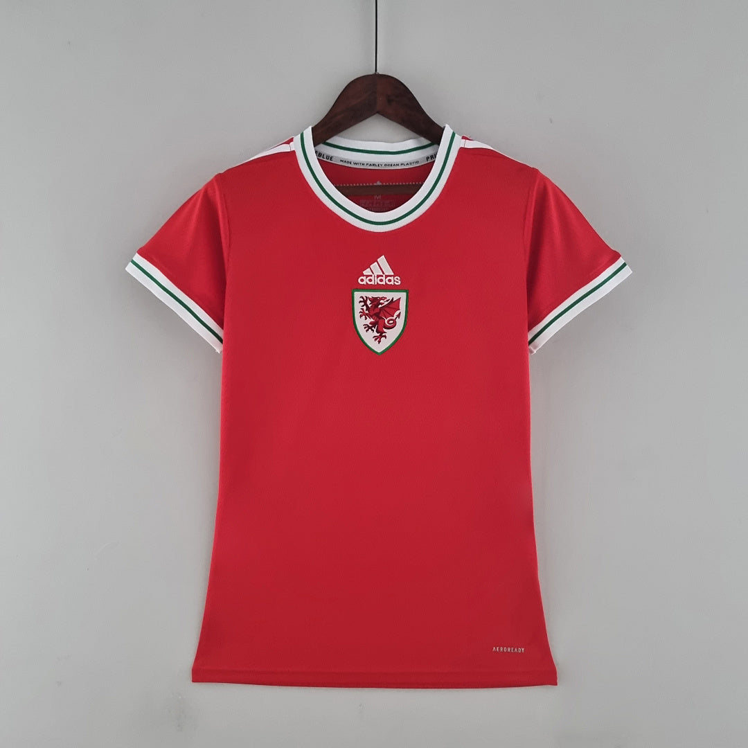 Maillot 2022 Femme Pays de Galles Rouge