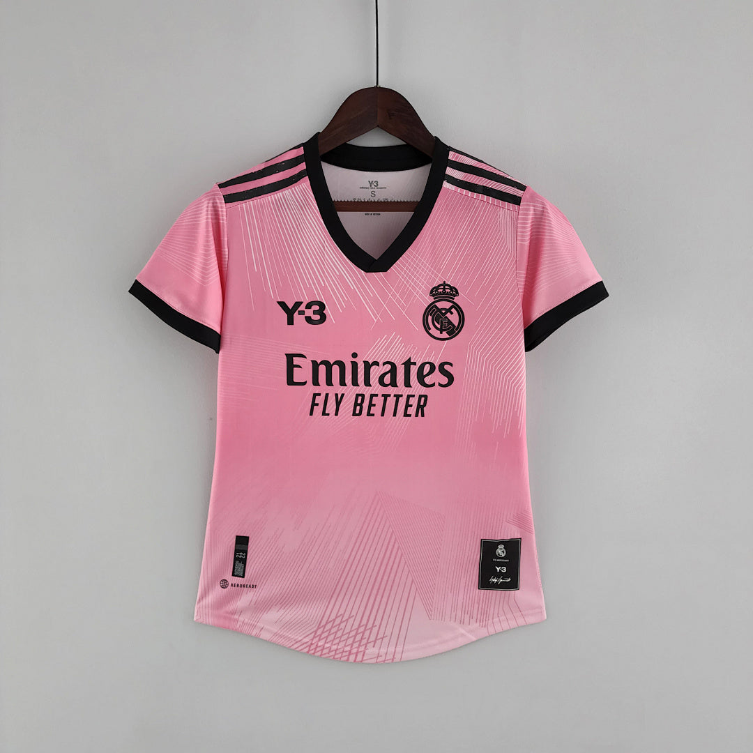 Maillot 2022 Femme Real Madrid Y3 Édition Rose