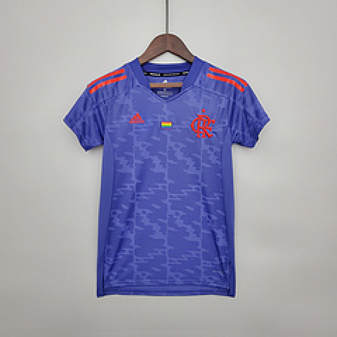Maillot 21/22 Femme Flamengo Pride Bleu