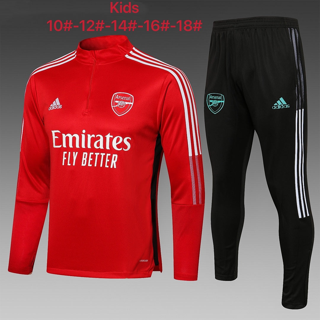 Maillot 2122 half pull Arsenal Rouge children's wear