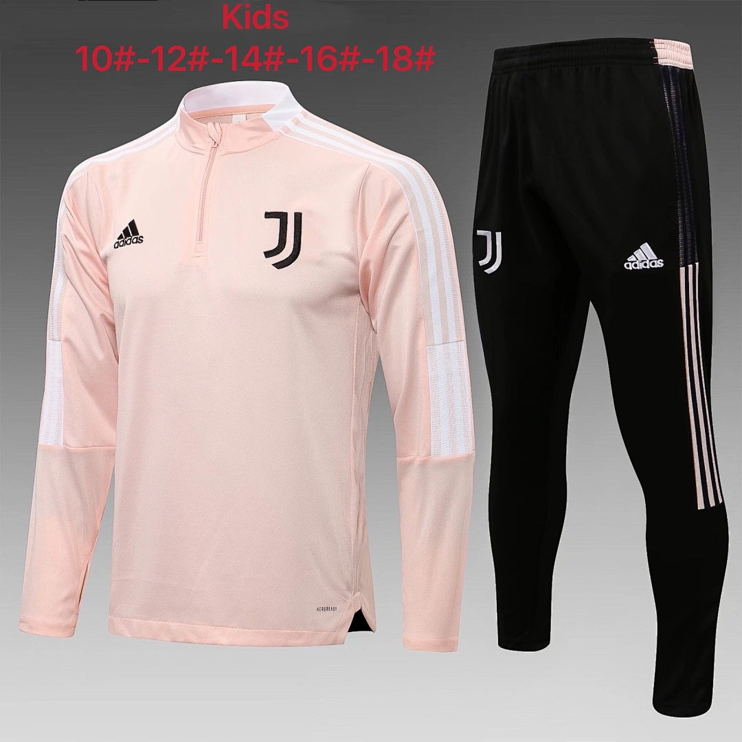 Maillot 2122 half pull Juve Rose children's wear