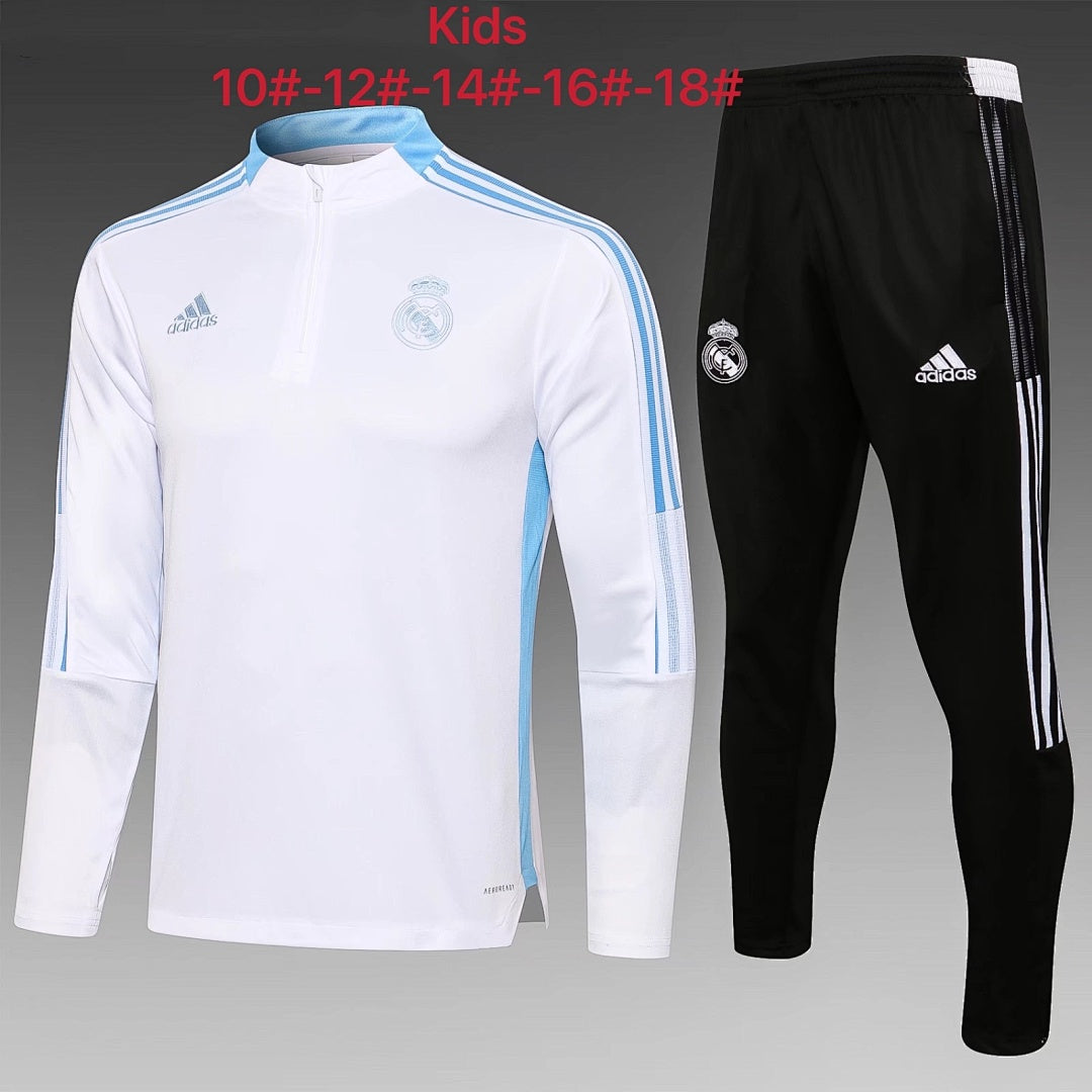 Maillot 2122 Real Madrid Blanc (Bleu edge) children's wear