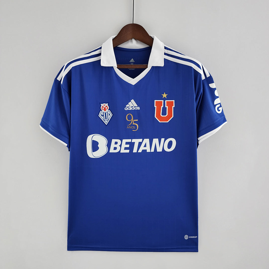 Maillot 22/23 University of Chili 95th Anniversaire Édition Bleu