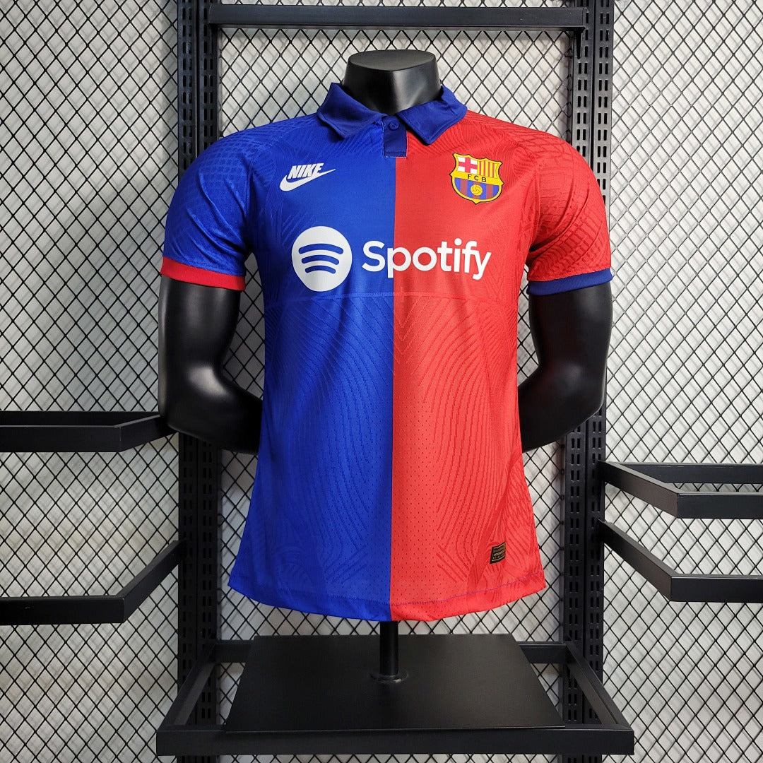 Maillot 23 24 Player Barcelona Rouge and Bleu Classic