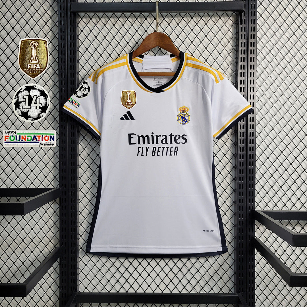 Maillot 23 24 Real Madrid+Patches