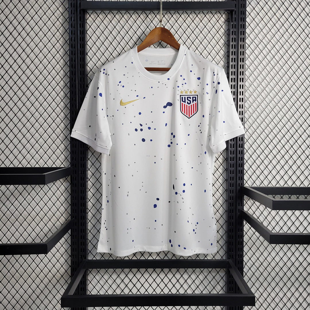 Maillot 23 24 US Blanc