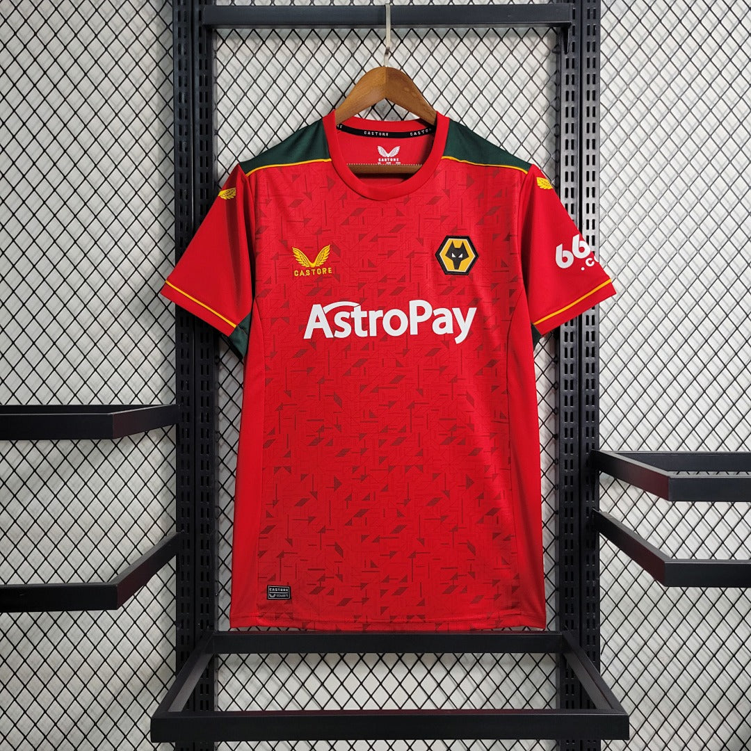 Maillot 23 24 Wolves Rouge