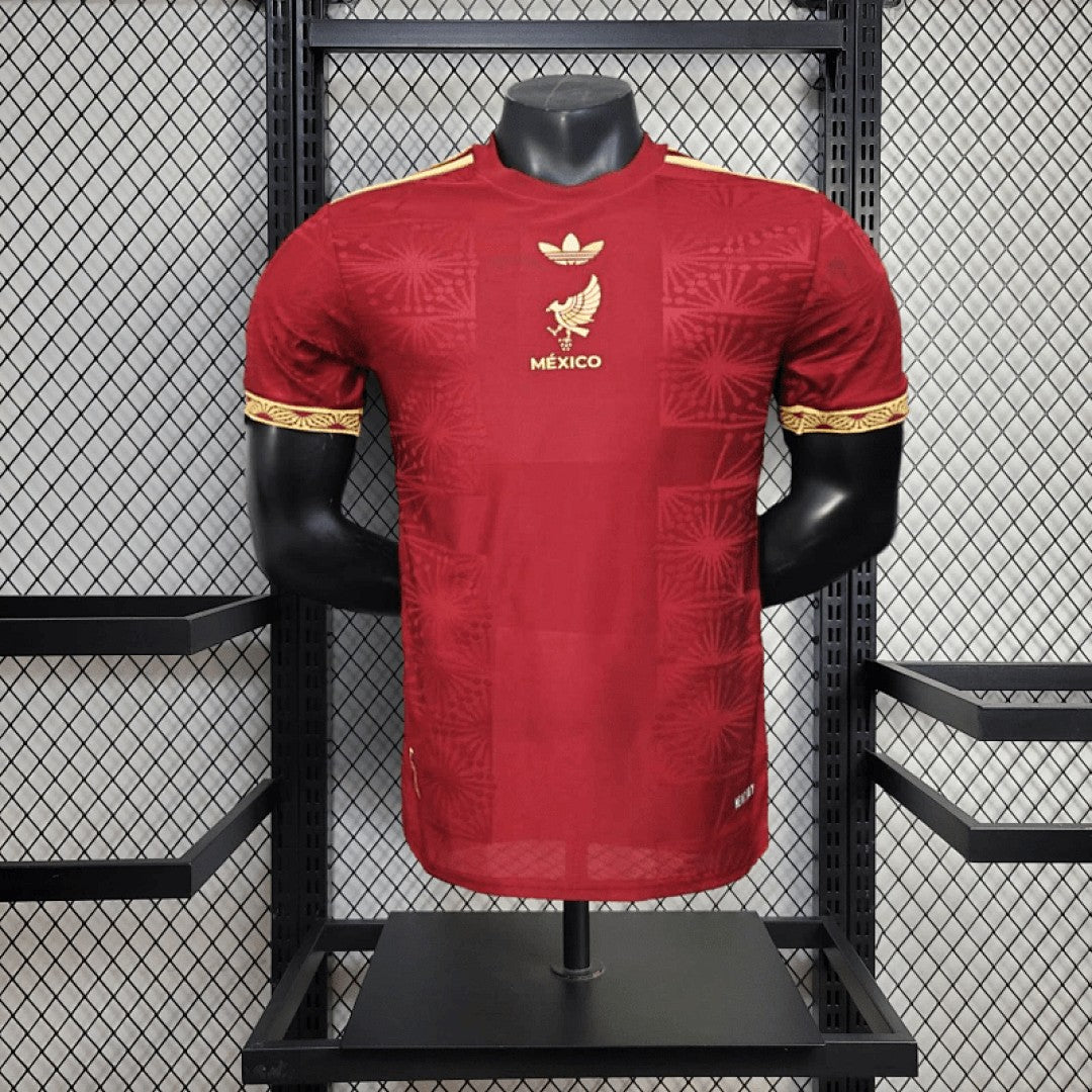 Maillot 25/26 Player Mexique Or Cup Rouge