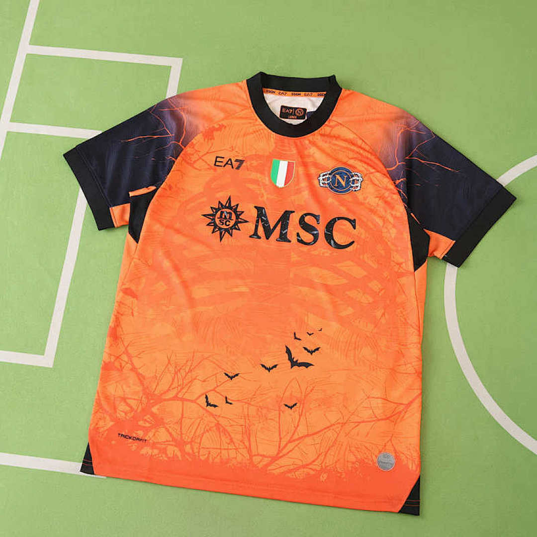 Maillot 2526 Saison S.S.C. Napoli Halloween Concept version Fan version