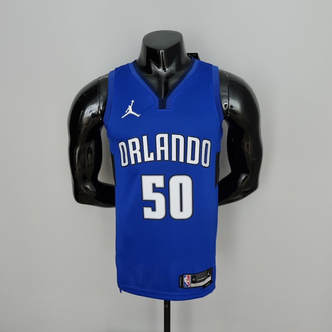 Maillot 75th Anniversaire Anthony#50 Orlando Magic Bleu NBA