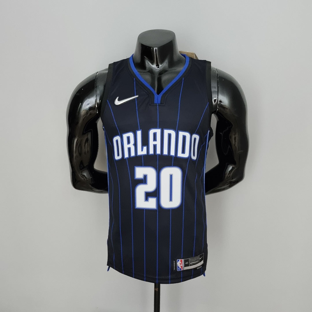 Maillot 75th Anniversaire Fultz#20 Orlando Magic Noir NBA