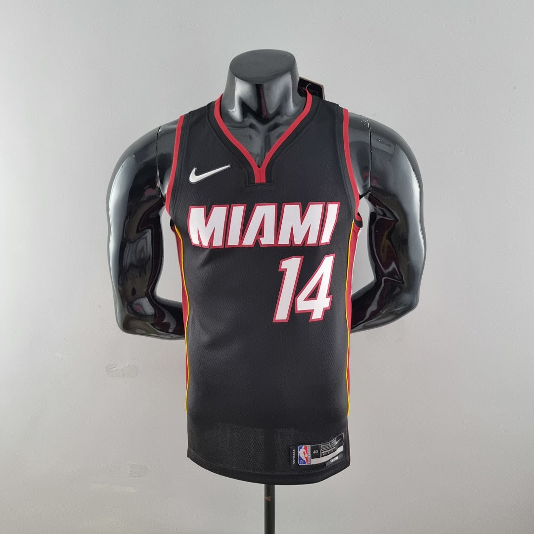 Maillot 75th Anniversaire Miami Heat HERRO#14 Noir NBA