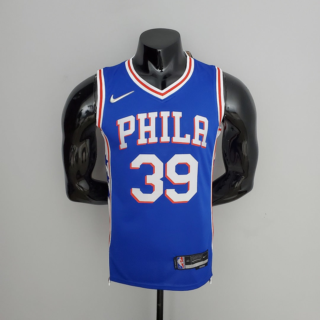 Maillot 75th Anniversaire Philadelphia 76ers HOWARD#39 Bleu NBA