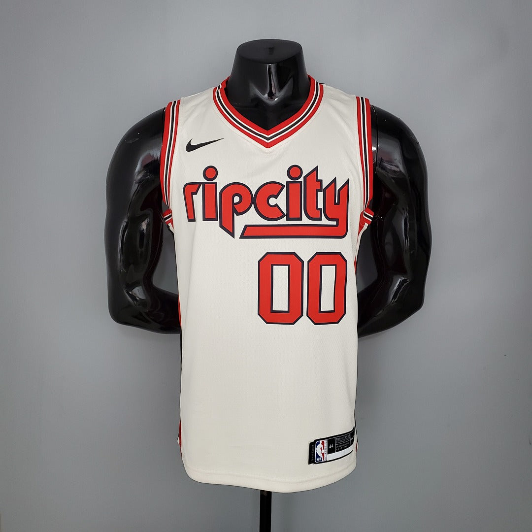 Maillot ANTHONY#00 Portland Trail Blazers Beige NBA