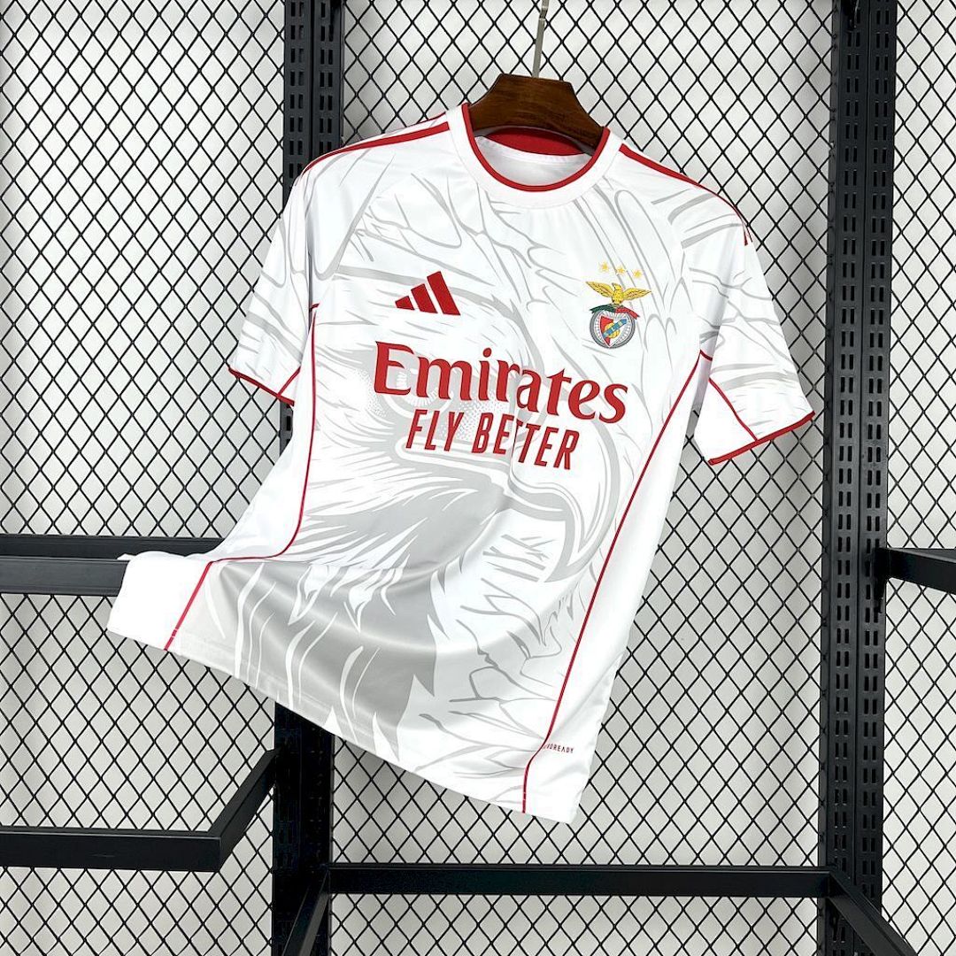Maillot Benfica 2025/26 Blanc concept version