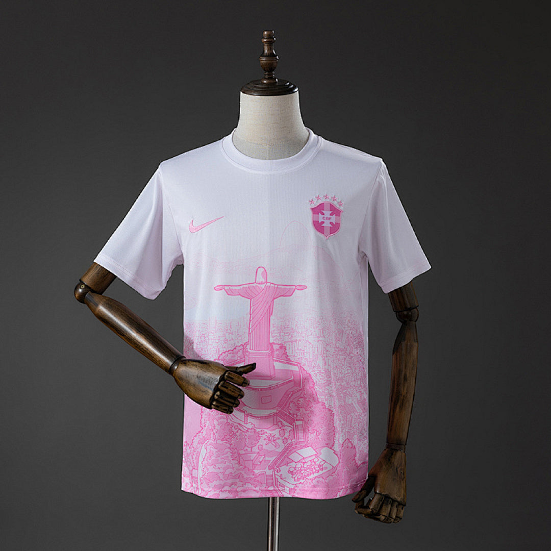 Maillot Brésil 2026 Jesus Rose