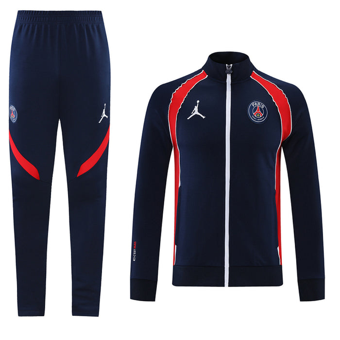 Maillot Cx70 21 Jordan Paris royal Bleu block Rouge print