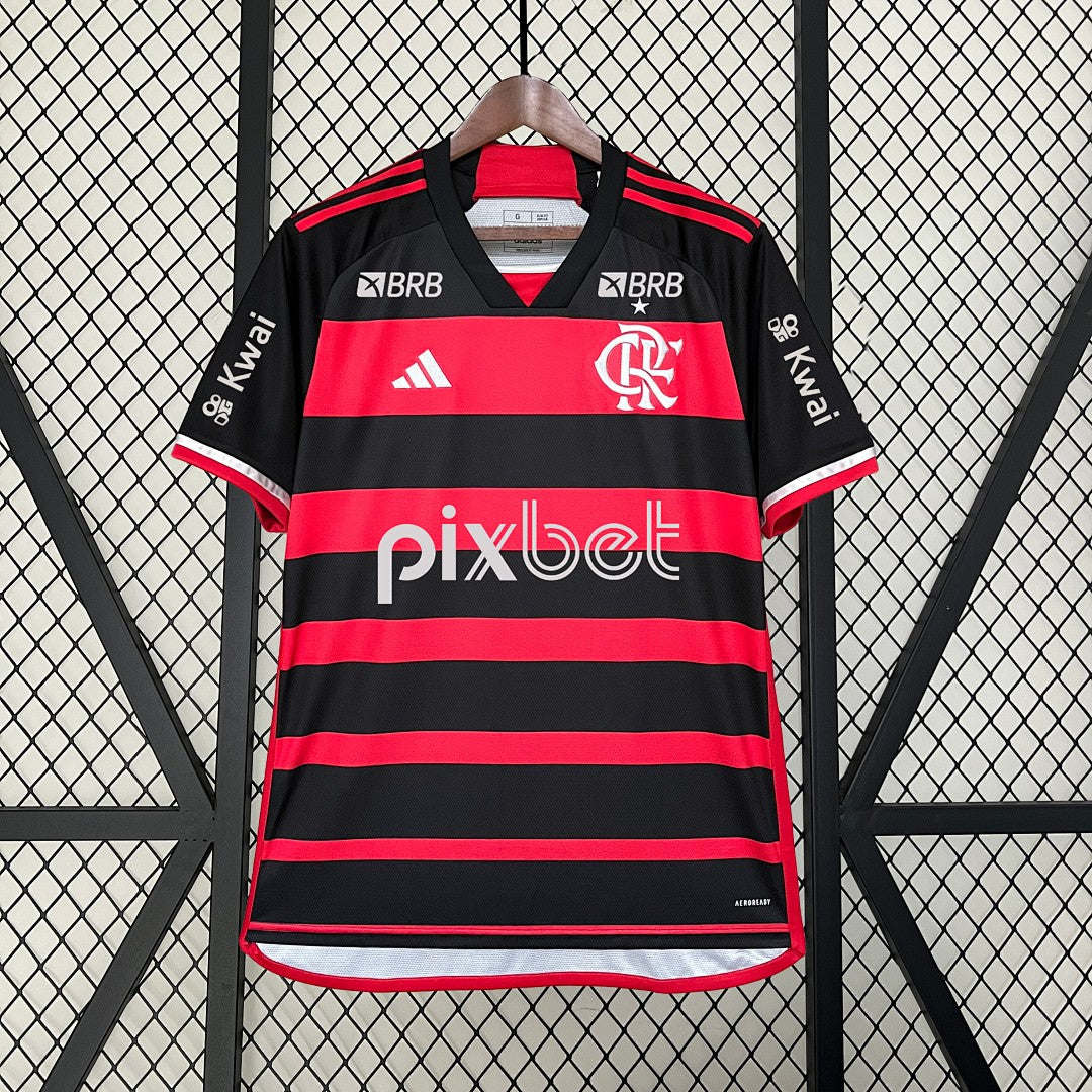 Maillot Domicile 2024/25 Flamengo +All sponsors