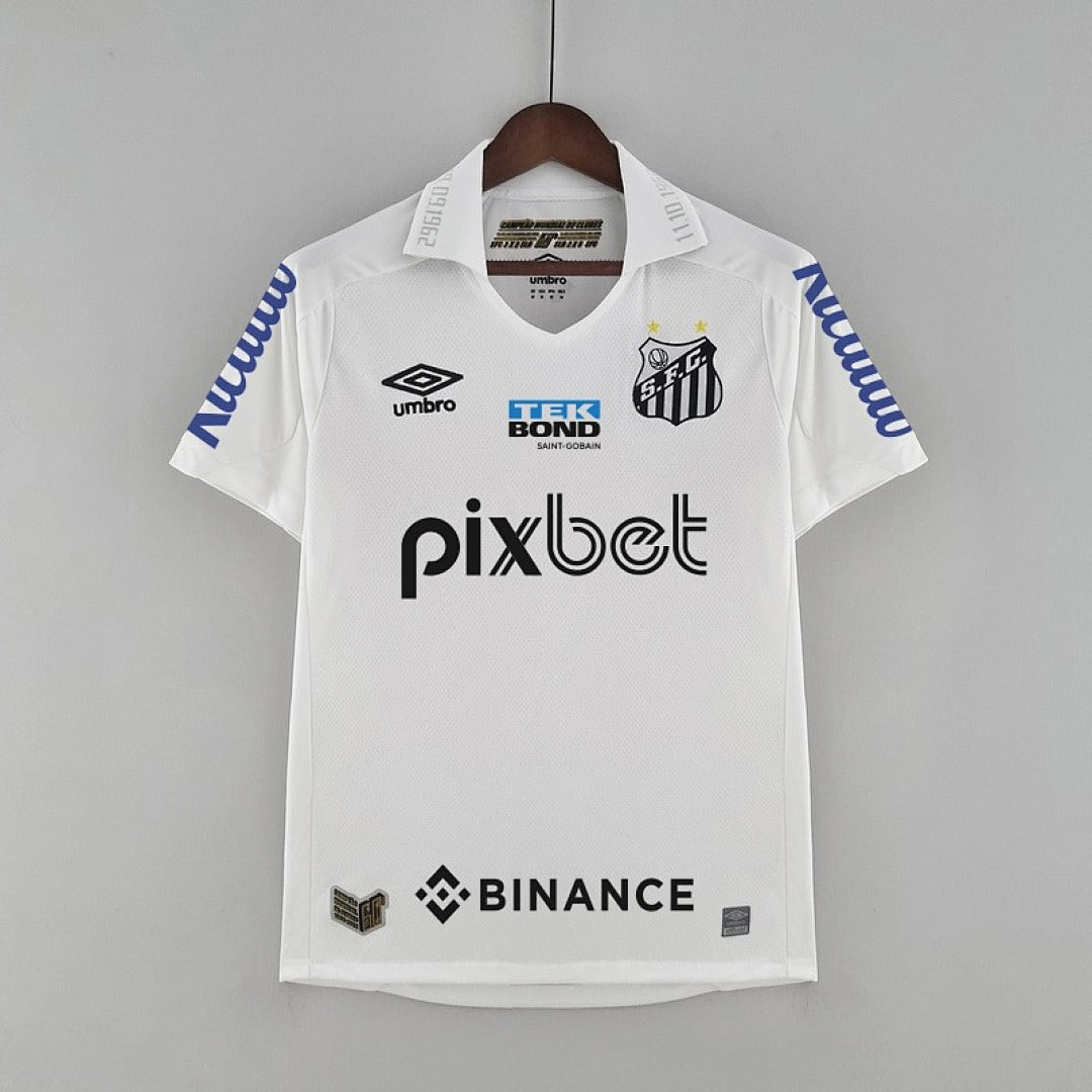Maillot Domicile 22/23 all sponsors Santos