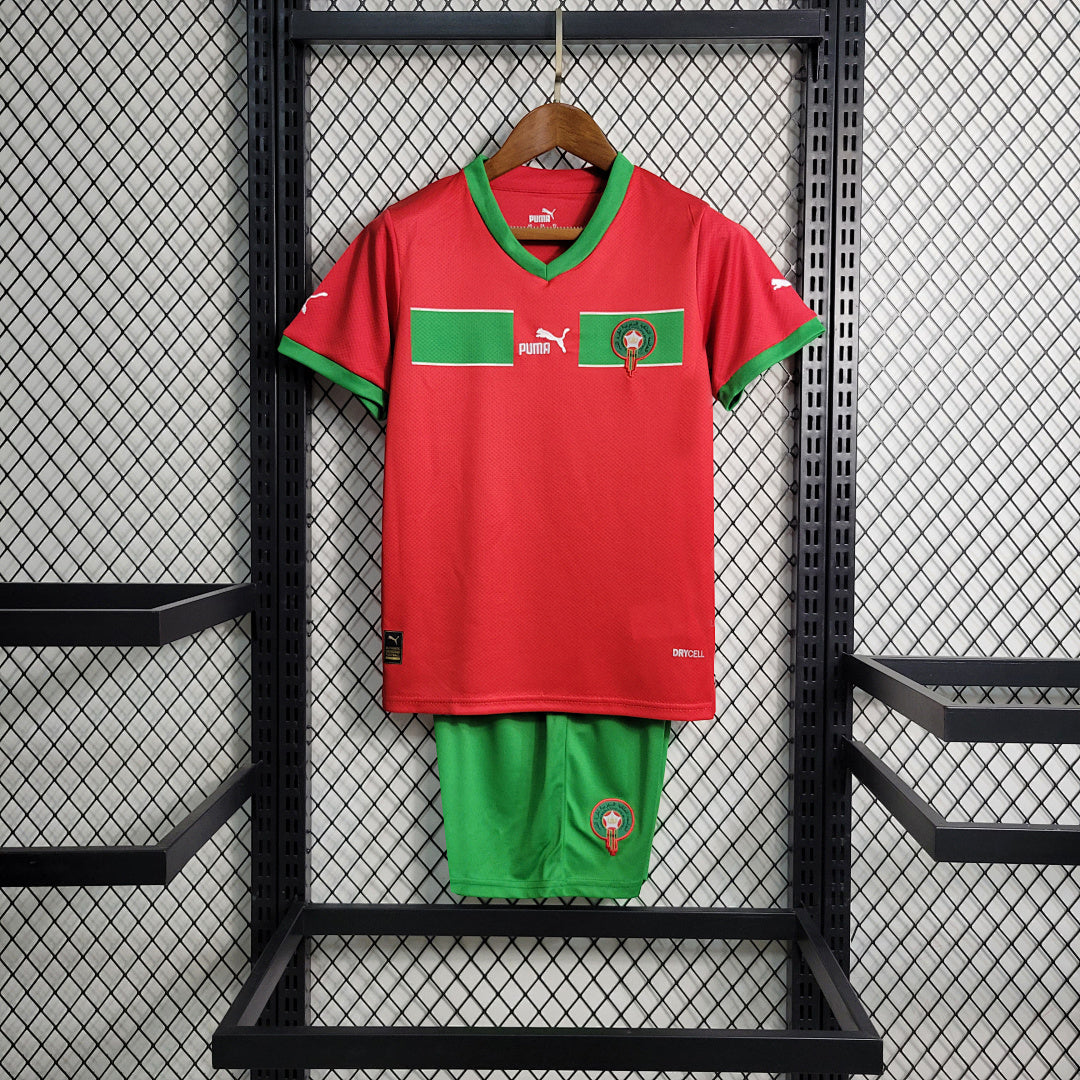 Maillot Domicile 22 23 Enfant Maroc