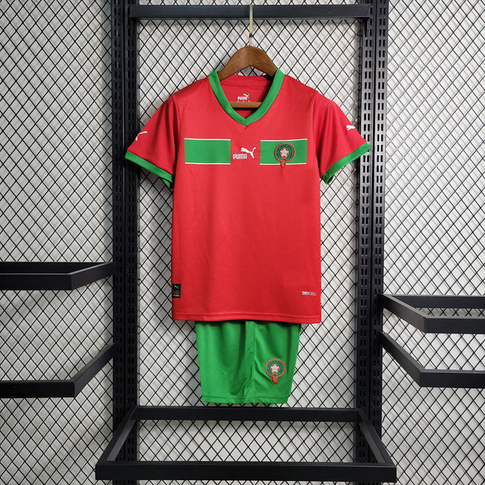 Maillot Domicile 22 23 Enfant Maroc