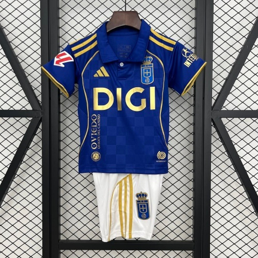 Maillot Domicile 25/26 Enfant Real Oviedo