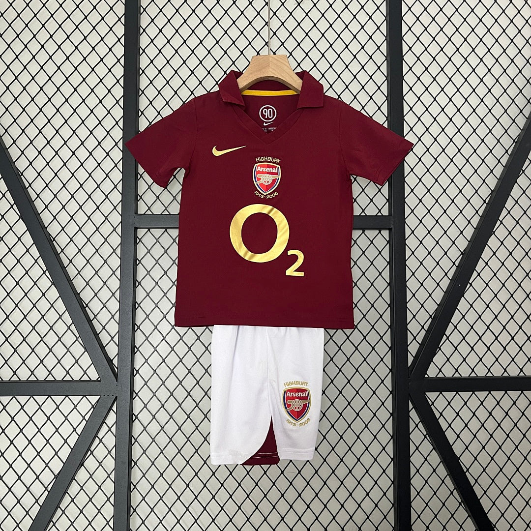 Maillot Domicile Enfant Arsenal 05/06