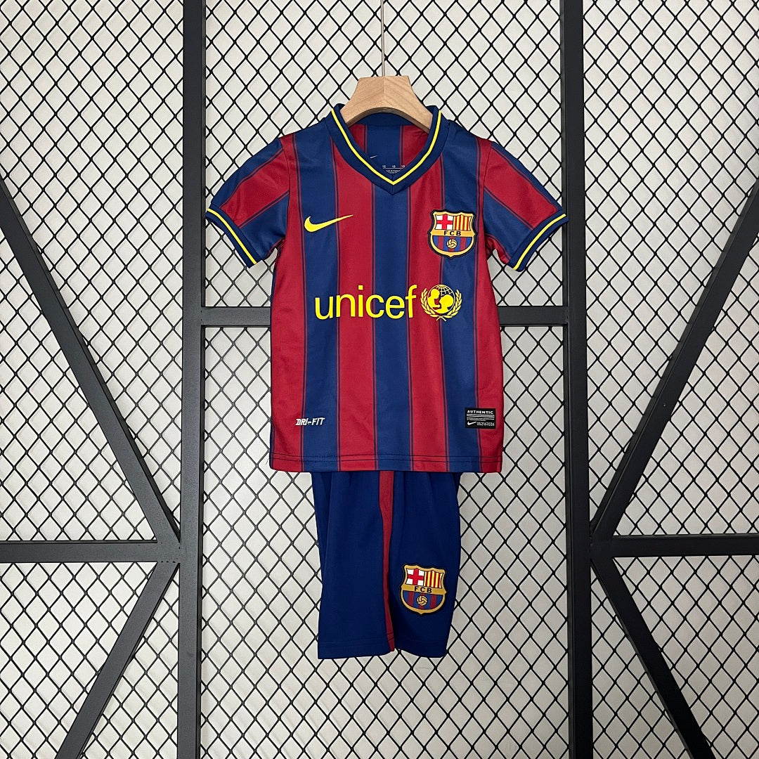 Maillot Domicile Enfant Barcelona 09/10