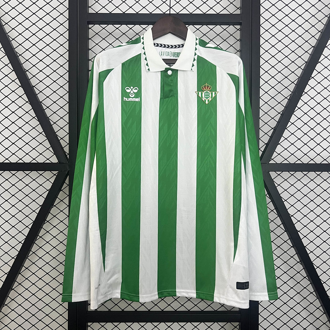 Maillot Domicile Manches Longues 24/25 Real Betis