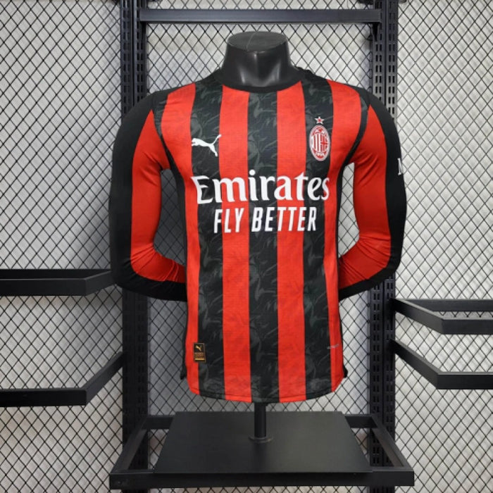 Maillot Domicile Manches Longues 25/26 Player AC Milan