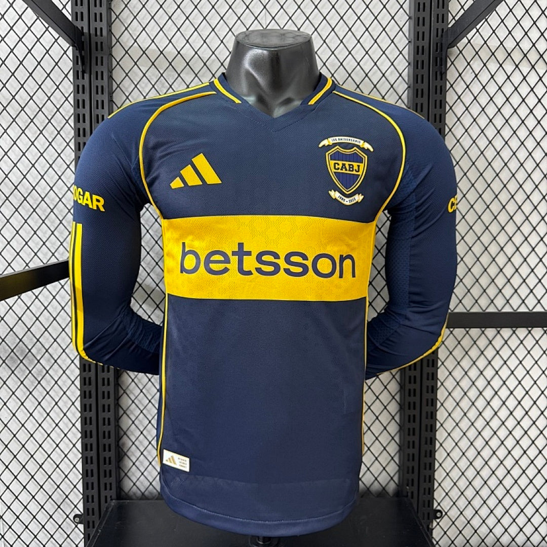 Maillot Domicile Player 25/26 Boca long sleeved