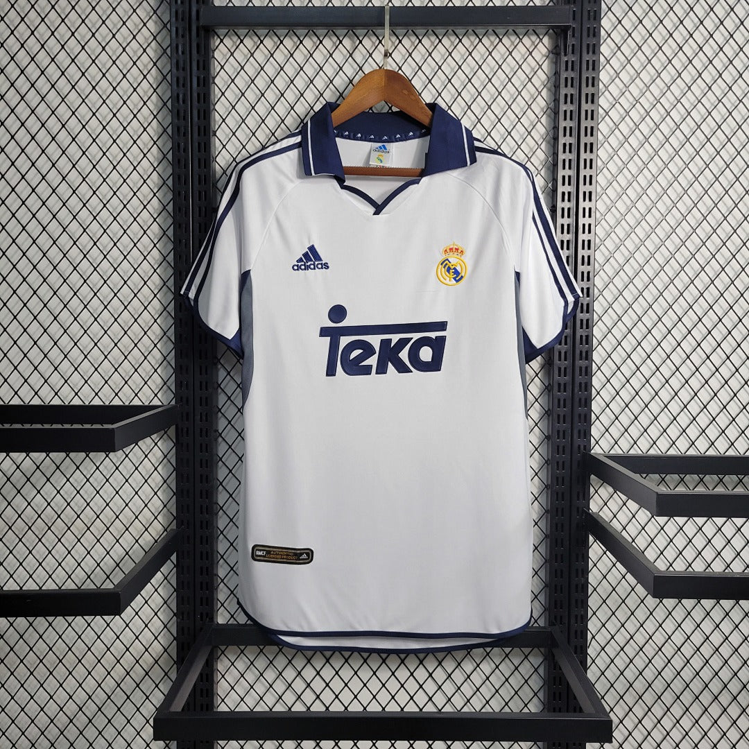 Maillot Domicile Rétro 00 01 Real Madrid