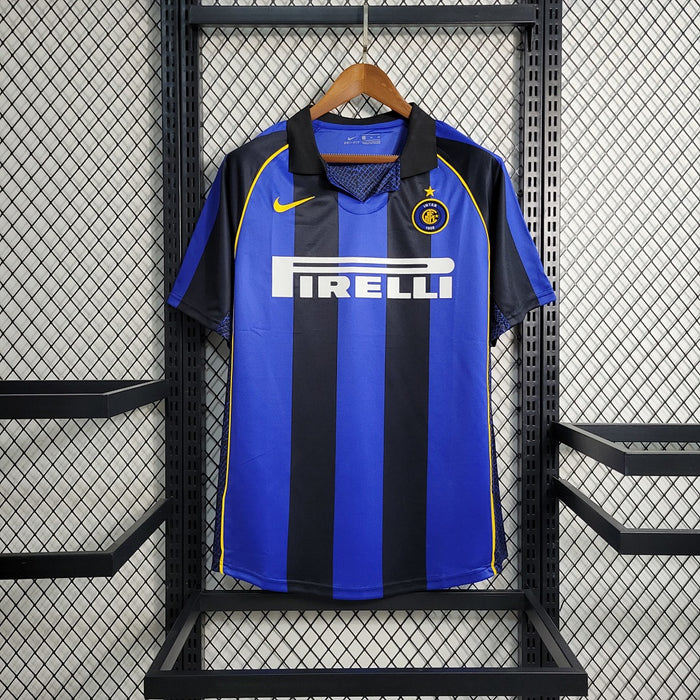 Maillot Domicile Rétro 01 02 Inter Milan
